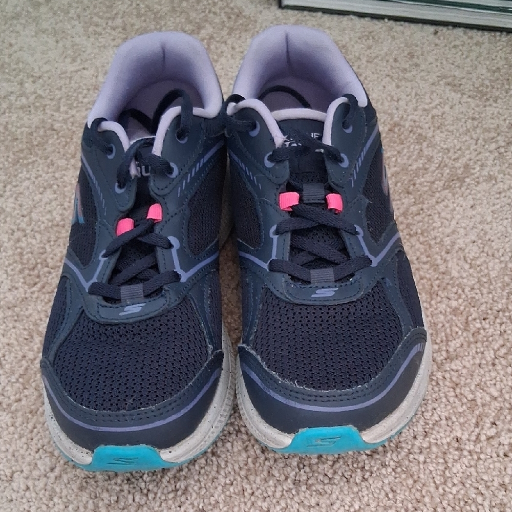 Skechers Blue and Pink Sneakers Lightweight Performance